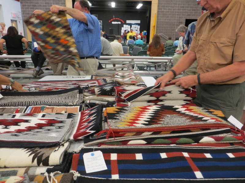 Wandering to a Navajo Rug Auction in Crownpoint, New Mexico Gentle